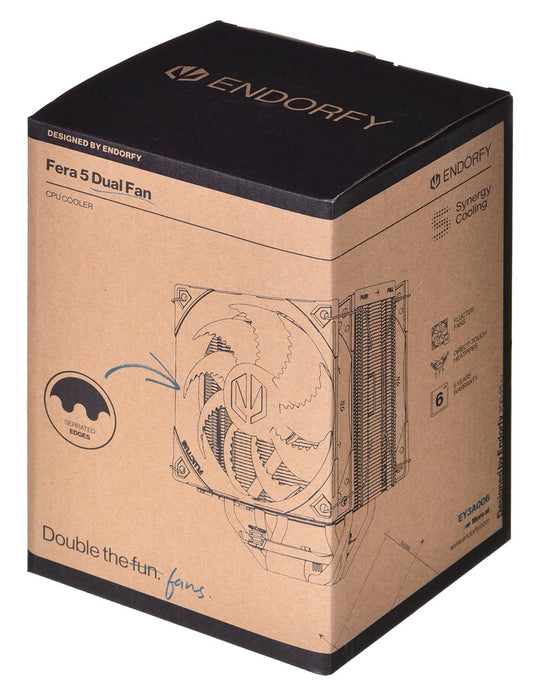 CPU cooler ENDORFY Fera 5 Dual Fan