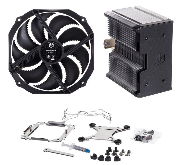 ENDORFY Fortis 5 Processor Air cooler 14 cm Black, Grey, Steel