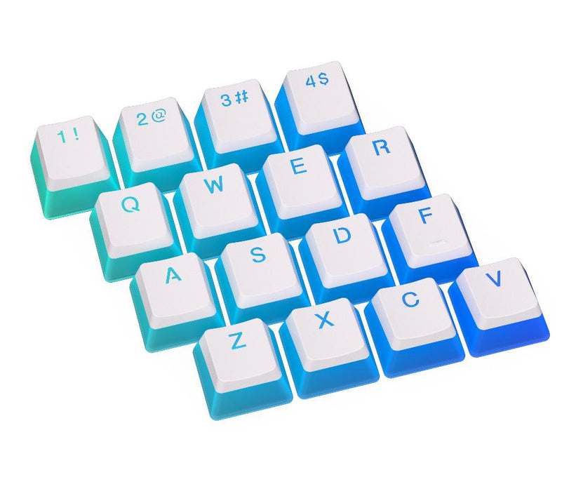 ENDORFY Mechanical Keyboard Caps - 104 pcs PBT, US Layout, Onyx White
