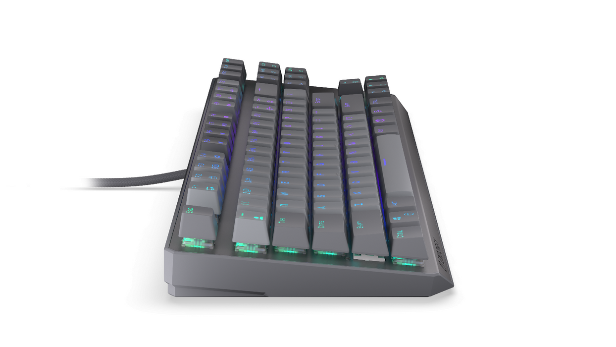 Endorfy mechanical keyboard Thock V2 TKL, PBT, Endorfy Red switch, US Layout