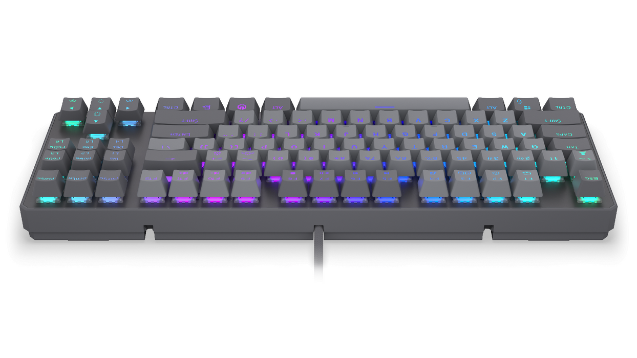Endorfy mechanical keyboard Thock V2 TKL, PBT, Endorfy Red switch, US Layout