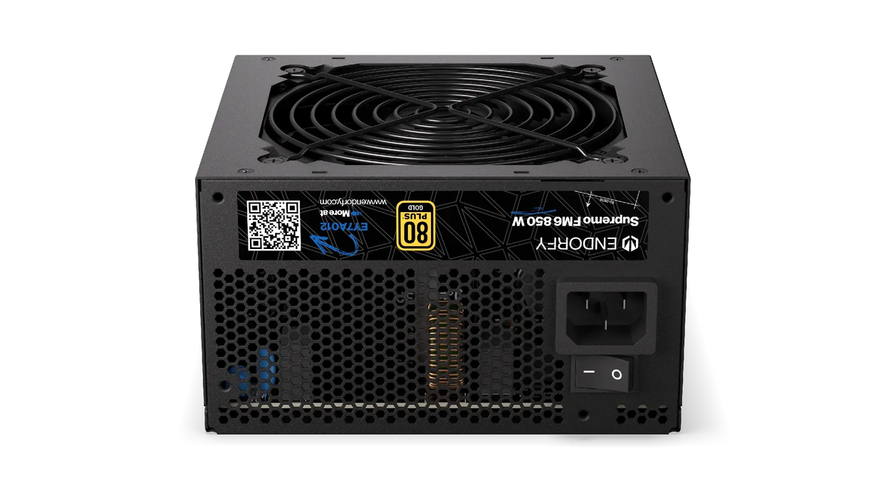 Power supply unit Endorfy Supremo FM6 850W 80+ Gold, PCIe 5.1 - Fully Modular