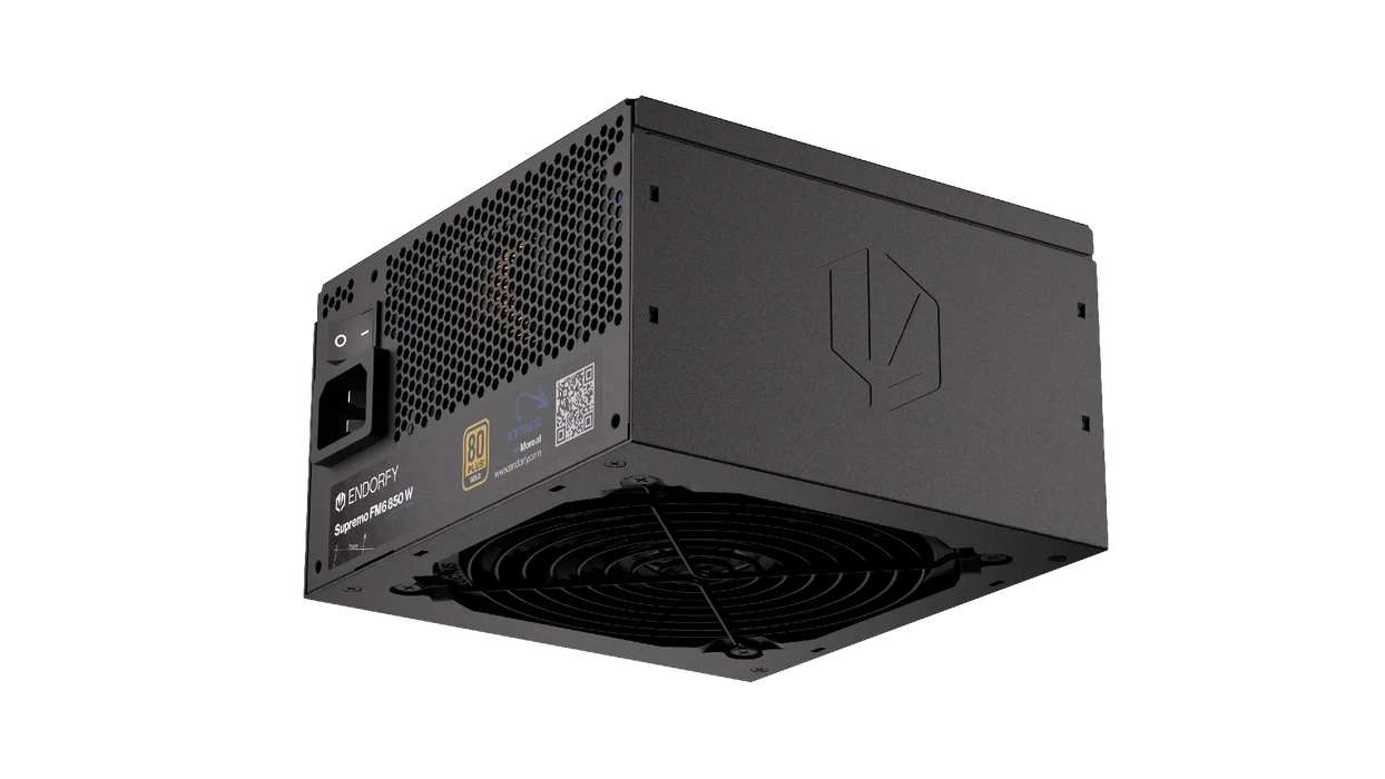 Power supply unit Endorfy Supremo FM6 850W 80+ Gold, PCIe 5.1 - Fully Modular