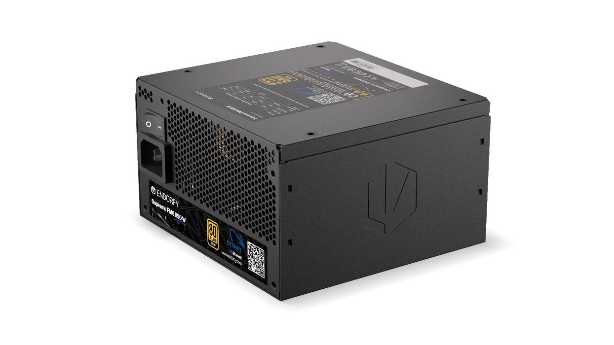Power supply unit Endorfy Supremo FM6 850W 80+ Gold, PCIe 5.1 - Fully Modular