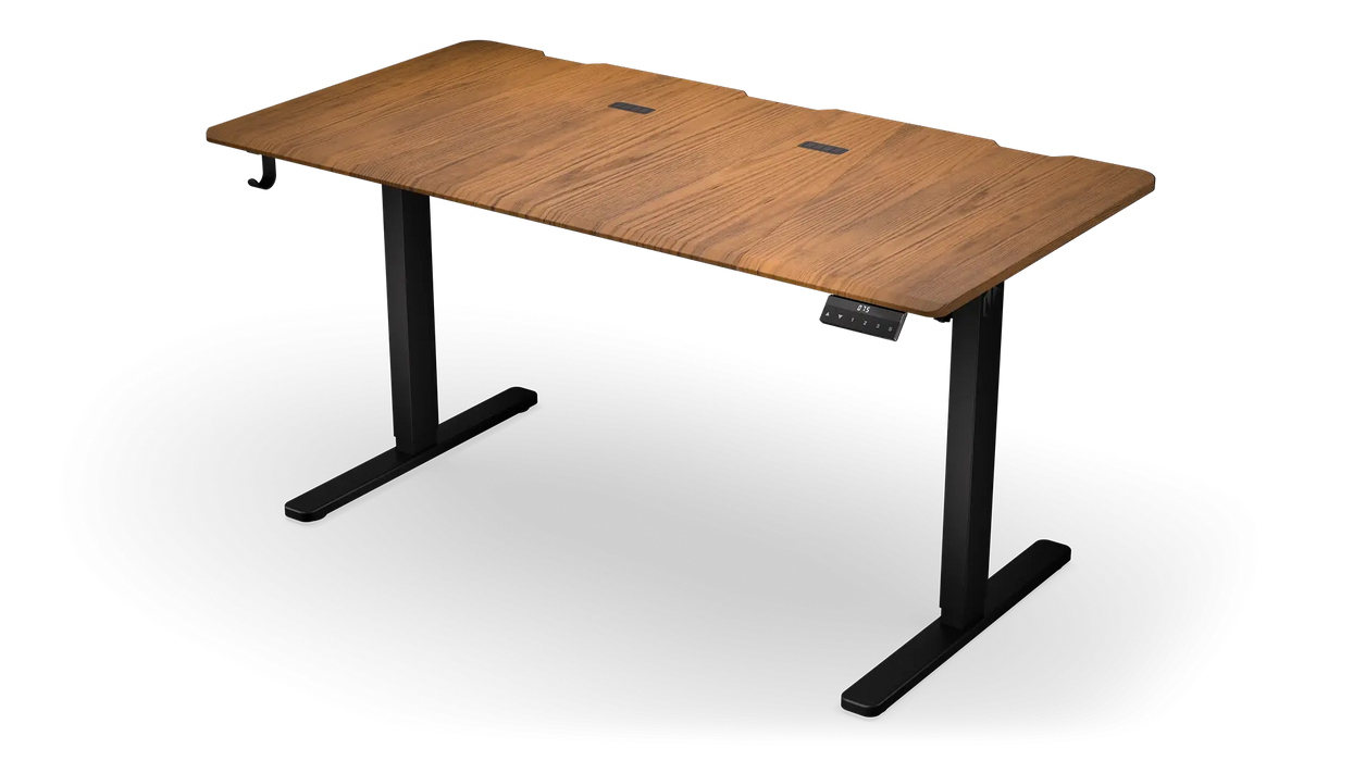ENDORFY Atlas L Electric Gaming Desk - Dark Wood