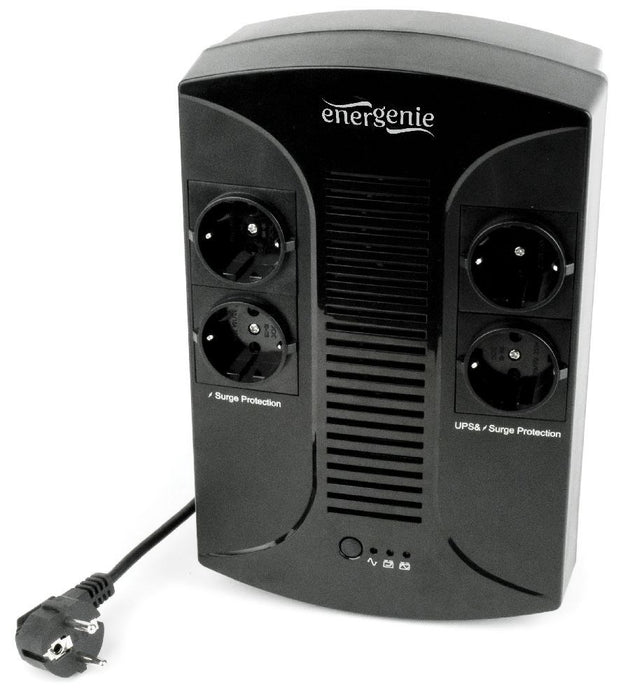 Uninterruptible Power Supply System Interactive UPS GEMBIRD EG-UPS-001 390 W