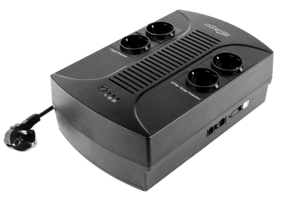 Uninterruptible Power Supply System Interactive UPS GEMBIRD EG-UPS-001 390 W
