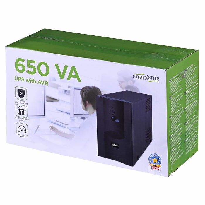 Uninterruptible Power Supply System Interactive UPS GEMBIRD UPS-PC-652A 390 W