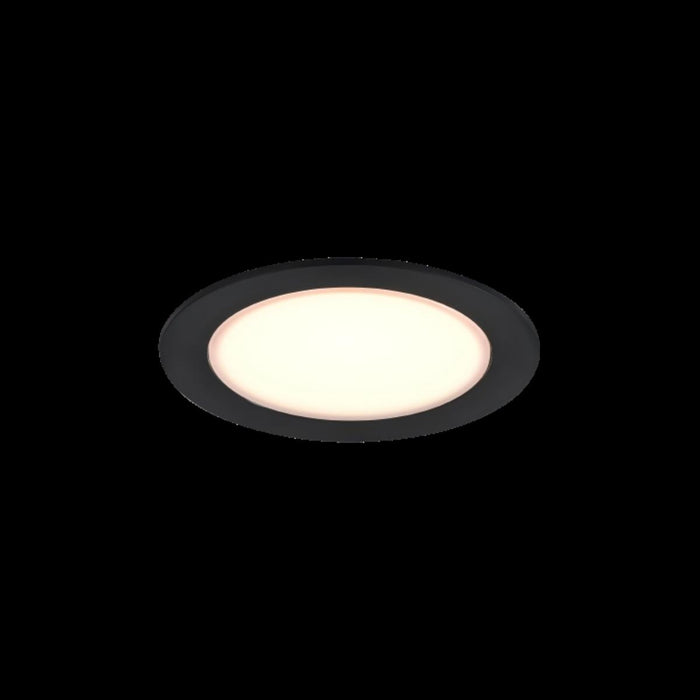 LED MOON 4.4W 220V 6500K Φ82MM BLACK