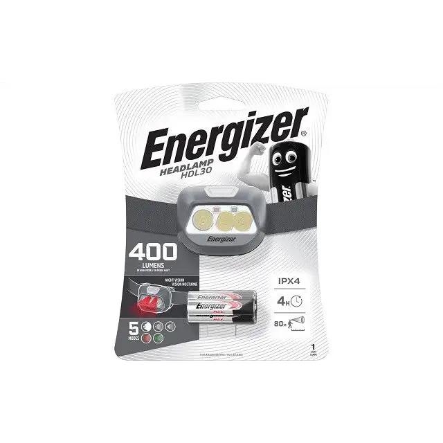 ENERGIZER FLASHLIGHT HEADLIGHT HDL30 3AAA 400 lm - FlashlightsOSW-LAT<<<LightingOSW<<<ActionPL