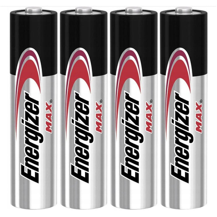 ALKALINE BATTERIES 4 COUNT ENR MAX ALK AAA CHP4 ALKALINE ENERGIZER