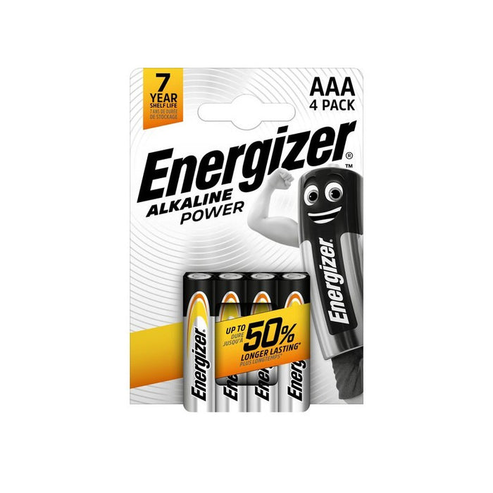 ALKALINE BATTERIES ENR ALKALINE POWER AAA CHP4 ENERGIZER