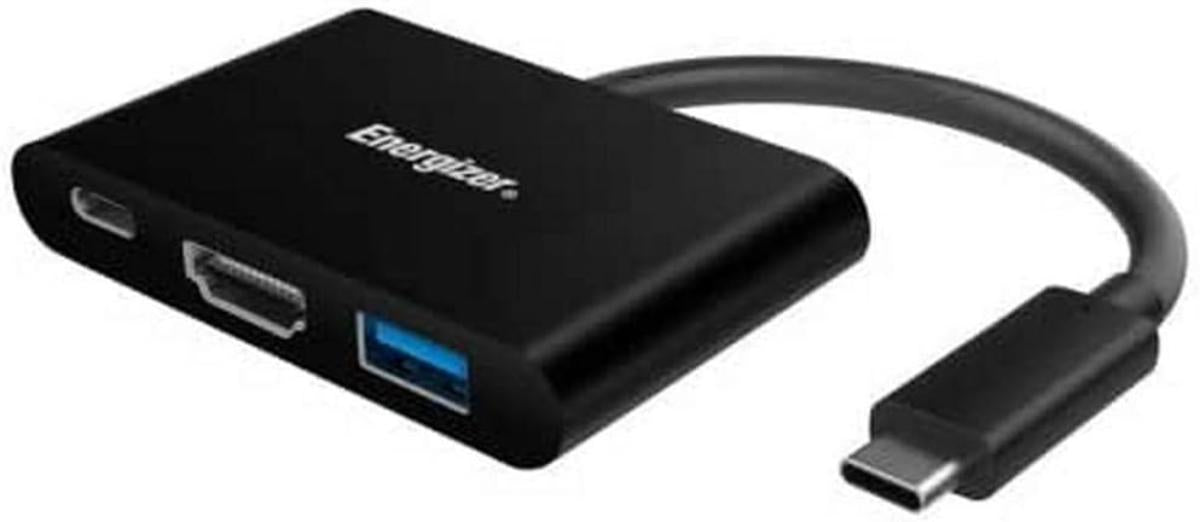 USB HUB ENERGIZER USB A/TYPE C/HDMI