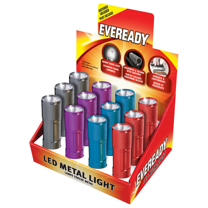 LED FLASHLIGHT WITH 3XAAA BATTERIES ENERGIZER