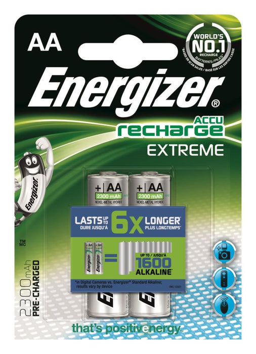 BATTERY ACCUMULATORY AA 2 PCS EXTREME