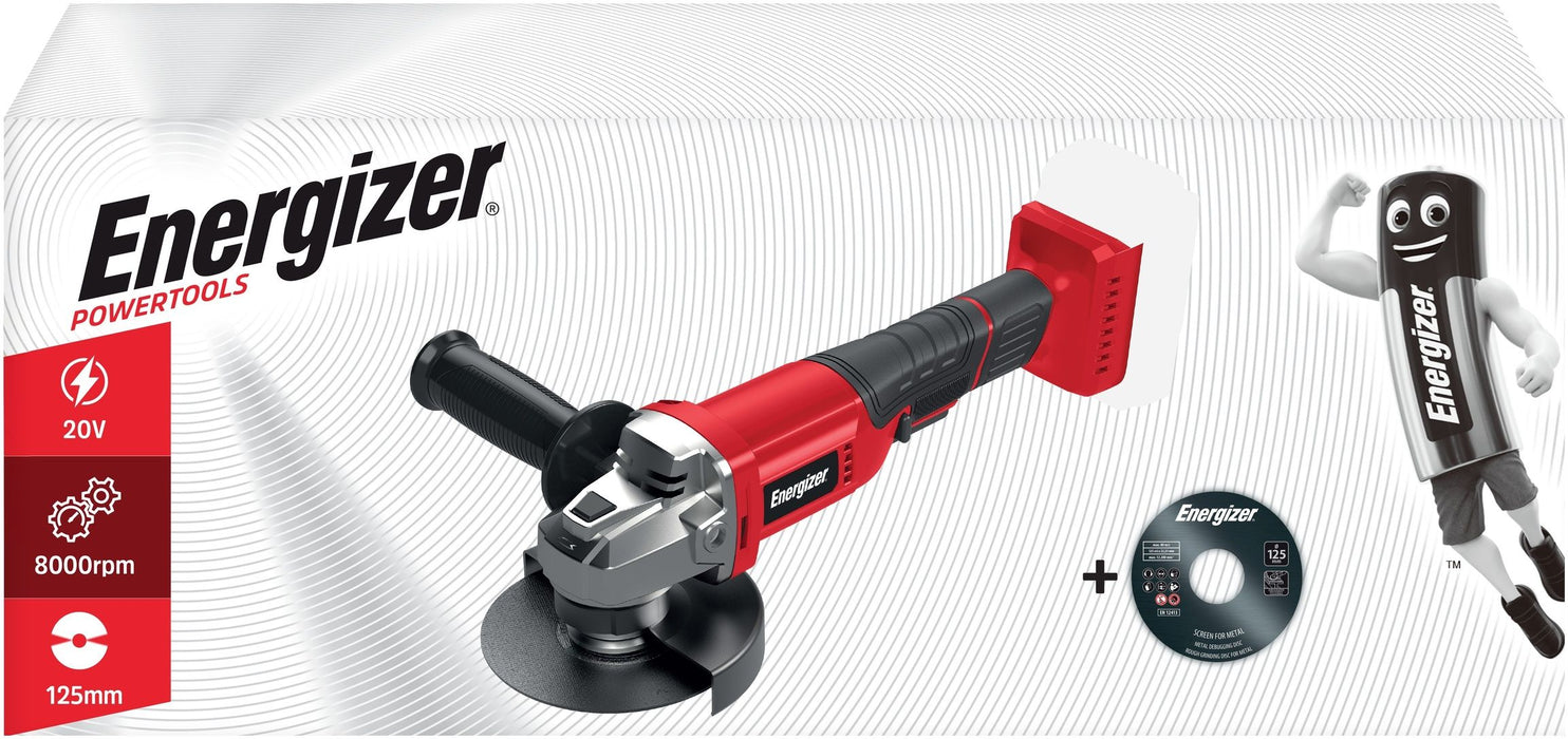 CORDLESS ANGLE GRINDER ENERGIZER 20V