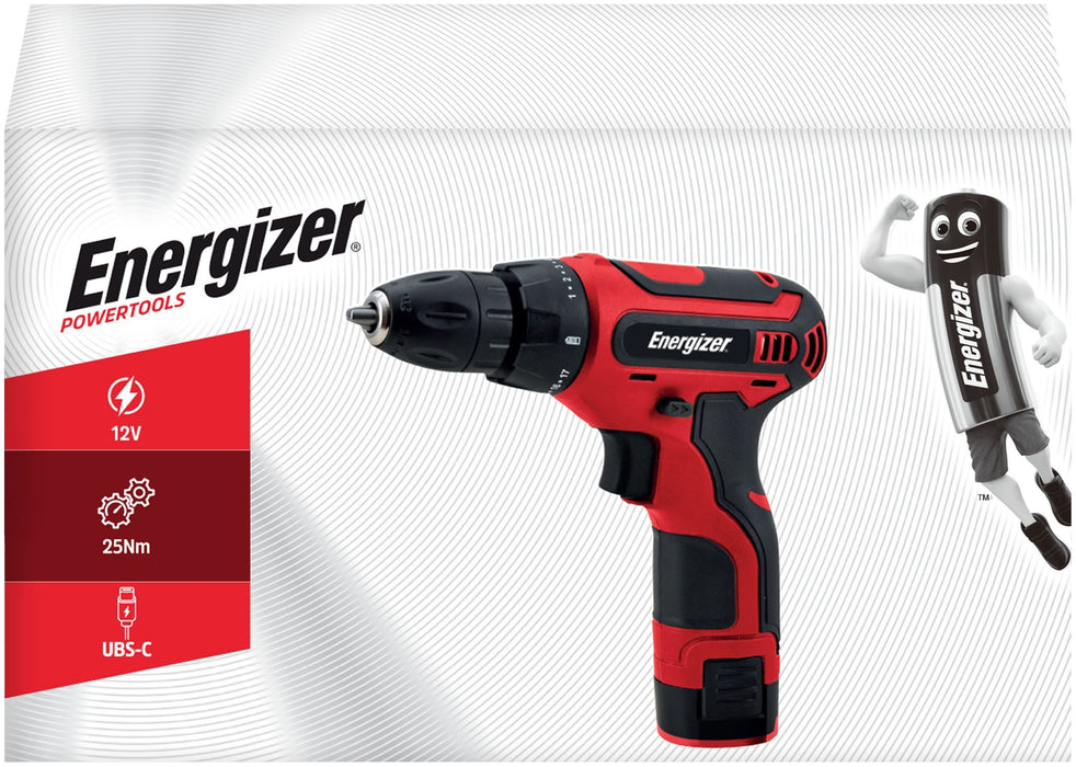 ENERGIZER 12V CORDLESS SCREWDRIVER