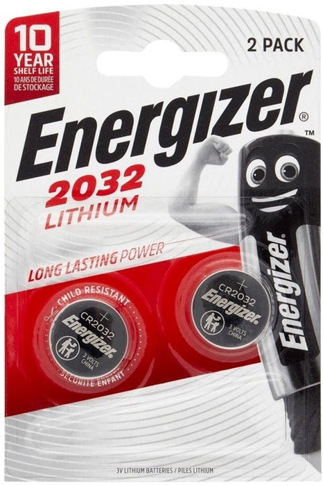 2 pcs. LITHIUM BATTERIES LITHIUM SPECIAL CR2032 BP2 ENERGIZER