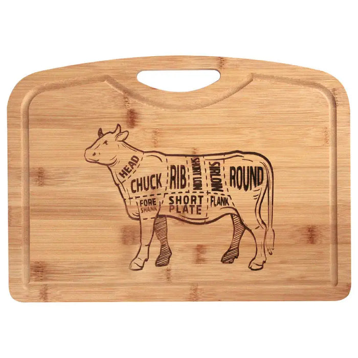 ENGRAVED BAMBOO CUTTING BOARD 39 CM HORECANO - Дъски ножове и белачки<<<Домашни потреби<<<Кухня<<<Praktiker