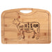ENGRAVED BAMBOO CUTTING BOARD 39 CM HORECANO - Дъски ножове и белачки<<<Домашни потреби<<<Кухня<<<Praktiker