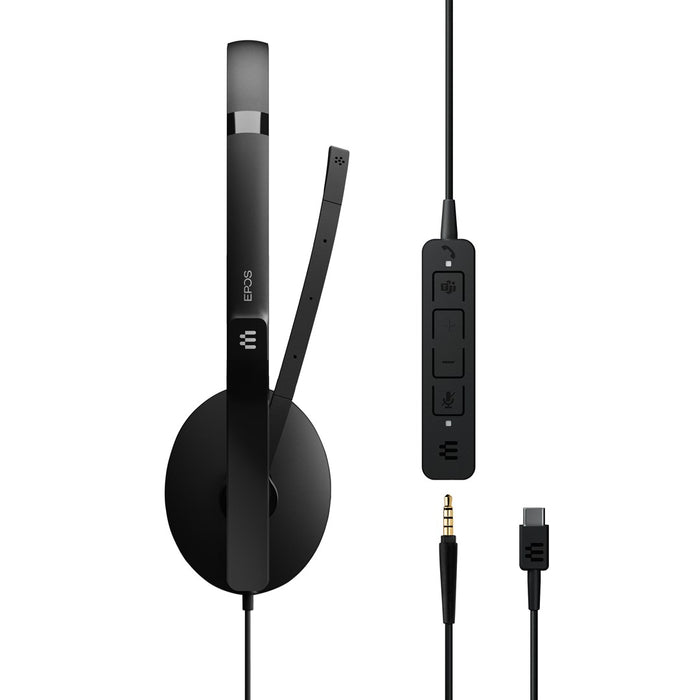 Headphones with Microphone Epos 1000906 Black
