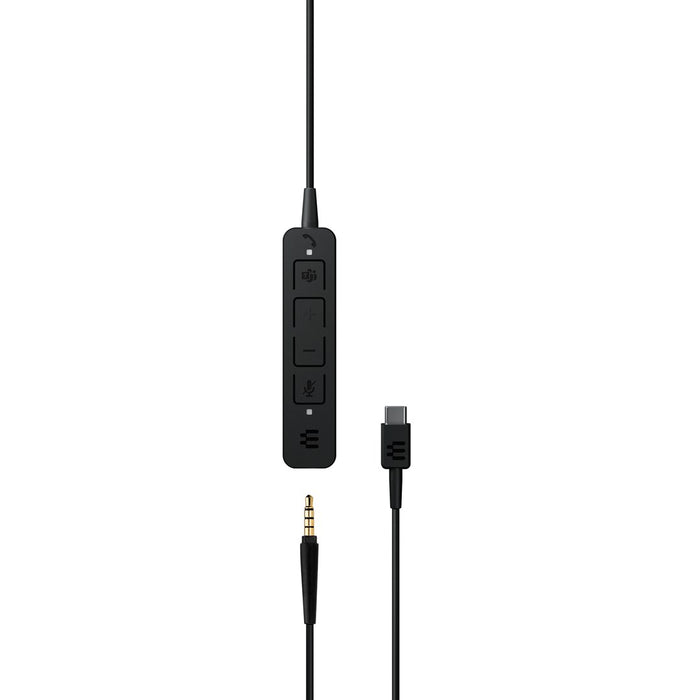 Headphones with Microphone Epos 1000906 Black