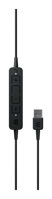 EPOS ADAPT 160T USB II Headset Wired Headband Office/Call Centre USB Type-A Black