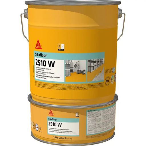 EPOXY COATING SIKA SIKAFLOOR 2510W A + B - Грундове<<<Мазилки грундове и лакове<<<Строителни
