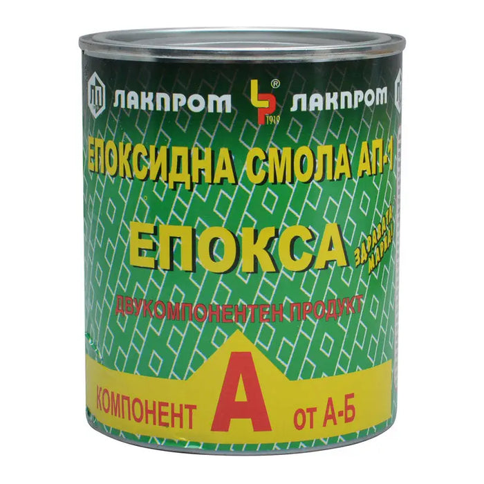 EPOXY RESIN EPOXA AP-1 390 G COMPONENT A LACKPROM - Лепила<<<Лепила и ленти<<<Бои и