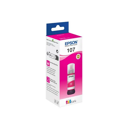 EPSON 1LB 107 EcoTank Magenta Ink Bottle - Мастила и Мастилени глави<<<Консумативи - Мастила<<<Печат Сканиране и