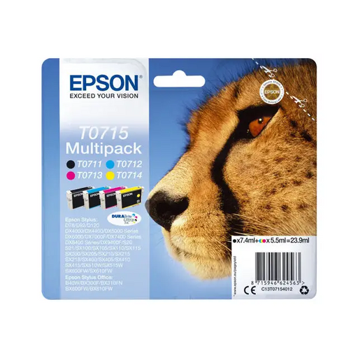 EPSON 2LB DuraBrite Ultra ink cartridge black and tri-colour 1-pack RF-AM blister w/s - Мастила и Мастилени