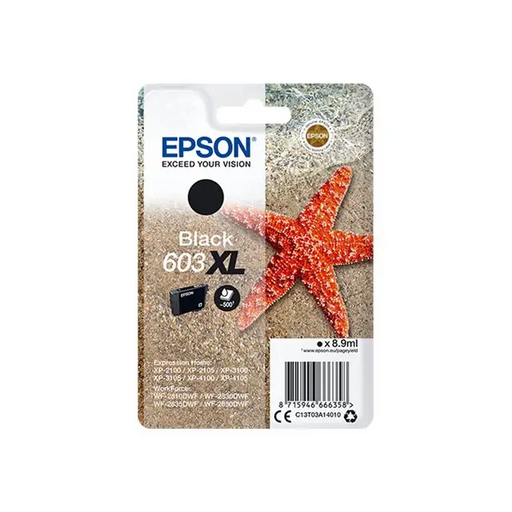 EPSON 4LB Singlepack Black 603XL Ink - Мастила и Мастилени глави<<<Консумативи - Мастила<<<Печат Сканиране и