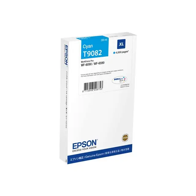 EPSON 4LB WF-6xxx Ink Cartridge Cyan XL - Мастила и Мастилени глави<<<Консумативи - Мастила<<<Печат Сканиране и