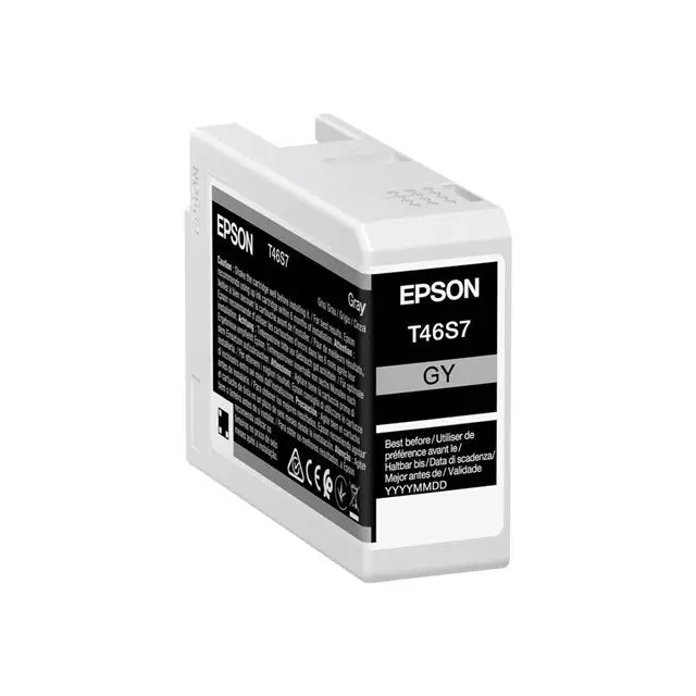 EPSON 5LB Singlepack Gray T46S7 UltraChrome Pro 10 ink 26ml - Мастила и Мастилени глави<<<Консумативи - Мастила<<<Печат