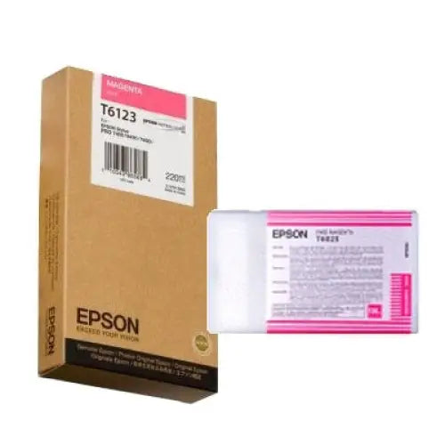 EPSON 5LB T6123 ink cartridge magenta standard capacity 220ml 1-pack - LFP мастила и LFP мастилени глави<<<Консумативи