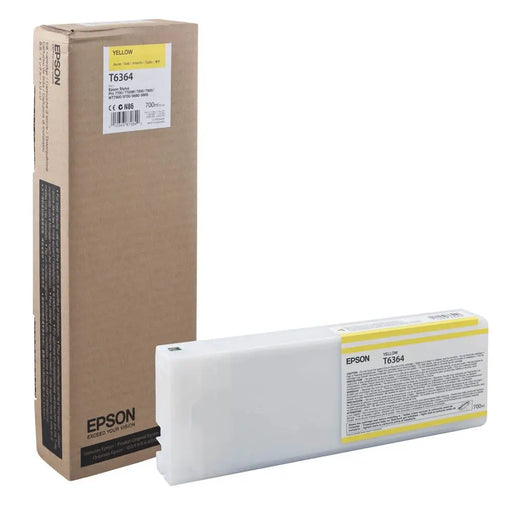EPSON 5LB T6364 ink cartridge yellow standard capacity 700ml 1-pack - LFP мастила и LFP мастилени глави<<<Консумативи