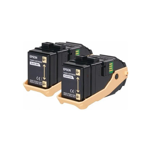 EPSON AL-C9300N toner cartridge black standard capacity 2 x 6.500 pages 2-pack - Тонери<<<Консумативи - Лазер<<<Печат