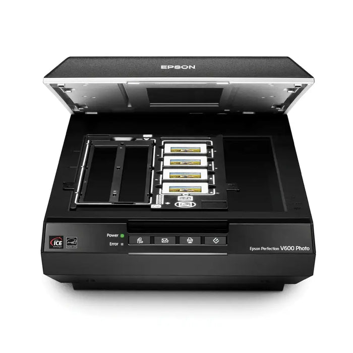 EPSON Perfection V600 Photo A4 Scanner - 9600dpi - 48-bit - OCR Software - USB - Dias/negaitv scan 4ppm - Скенери за