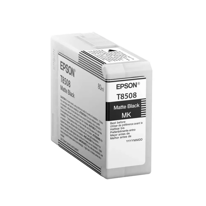 Epson Singlepack Matte Black T85080N UltraChrome HD ink 80ml - Консумативи за плотери<<<EPSON