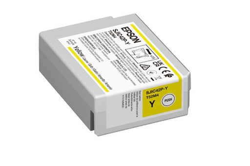 Epson SJIC42P-Y Ink cartridge for ColorWorks C4000e (Yellow) - Консумативи за плотери<<<EPSON