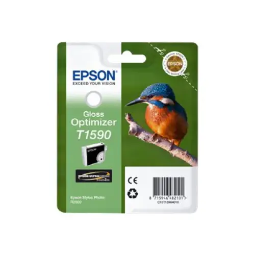EPSON T1590 standard capacity 1-pack blister without alarm Gloss Optimizer Stylus Photo R2000 - Мастила и Мастилени