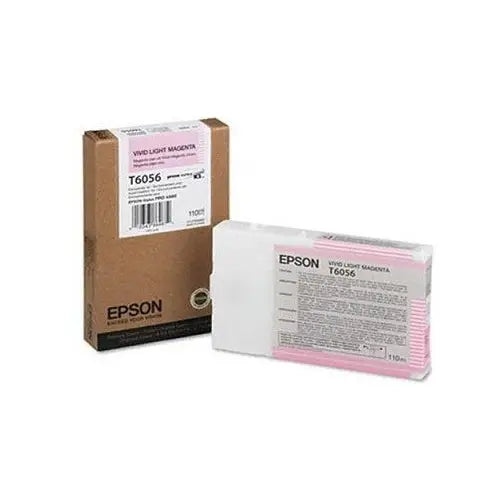 EPSON T6056 ink cartridge vivid light magenta standard capacity 110ml 1-pack - LFP мастила и LFP мастилени
