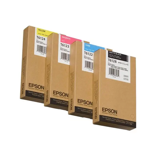 EPSON T6122 ink cartridge cyan standard capacity 220ml 1-pack - LFP мастила и LFP мастилени глави<<<Консумативи - голям