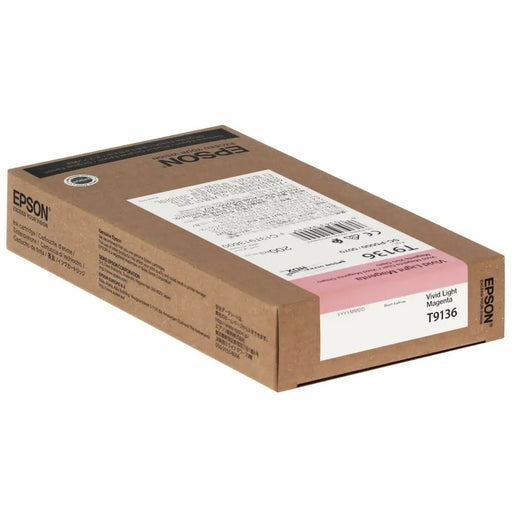 Epson T9136 Vivid Light Magenta Ink Cartridge (200ml) - Консумативи за плотери<<<EPSON