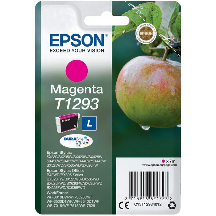 Original Ink Cartridge Epson SX 235W /420W/425W/ OFFICE BX305F/320FW Magenta (10 Units)