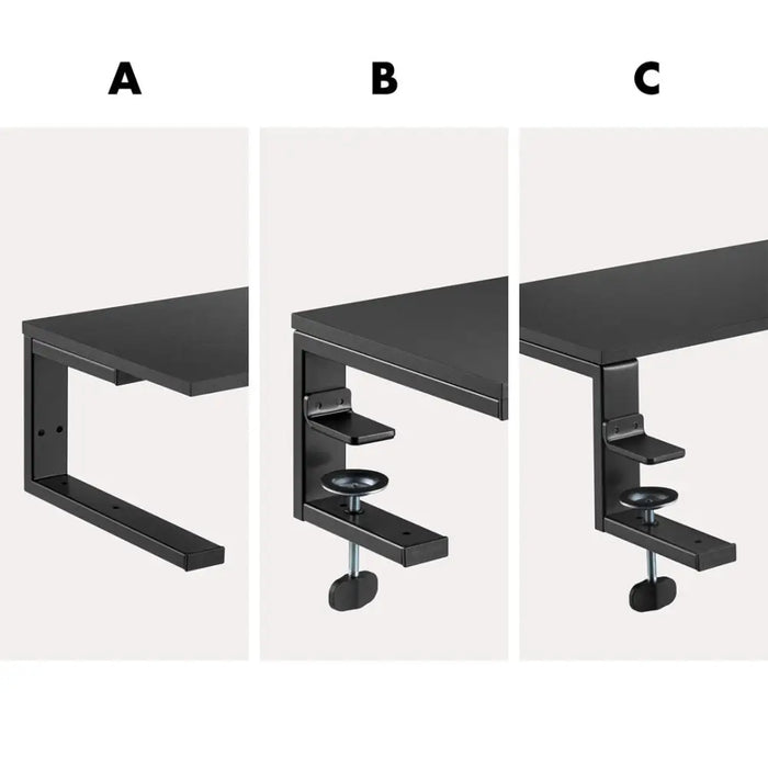 Ergo Office laptop / monitor stand max. load 20kg for diag. 13-32’’ black ER-303 B - Monitor standsAEU-PPM<<<Articles