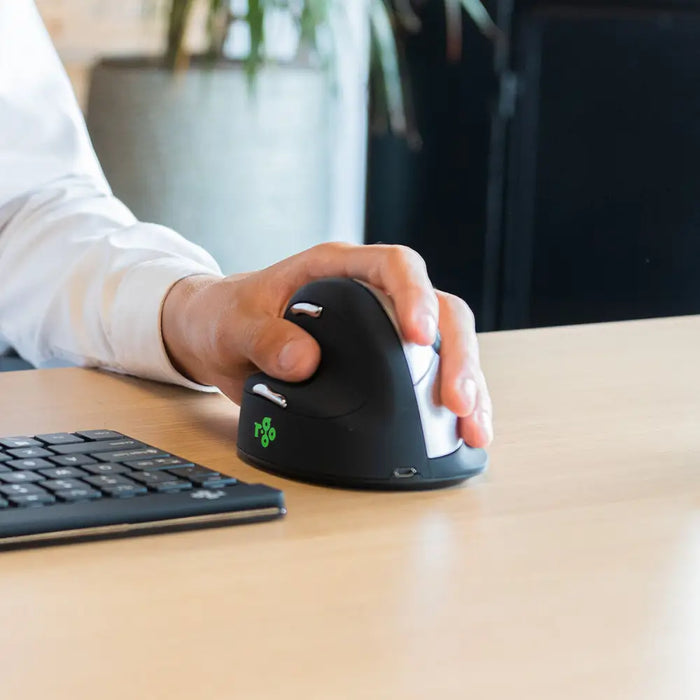 Ergonomic Optical Mouse R-Go RGOHELELAWL Black - Електроника Периферни и резервни части<<<Компютри|