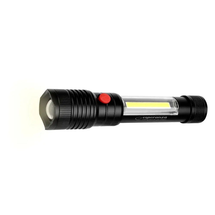 Esperanza Apate Black Hand flashlight LED - FlashlightsOSW-LAT<<<LightingOSW<<<ActionPL