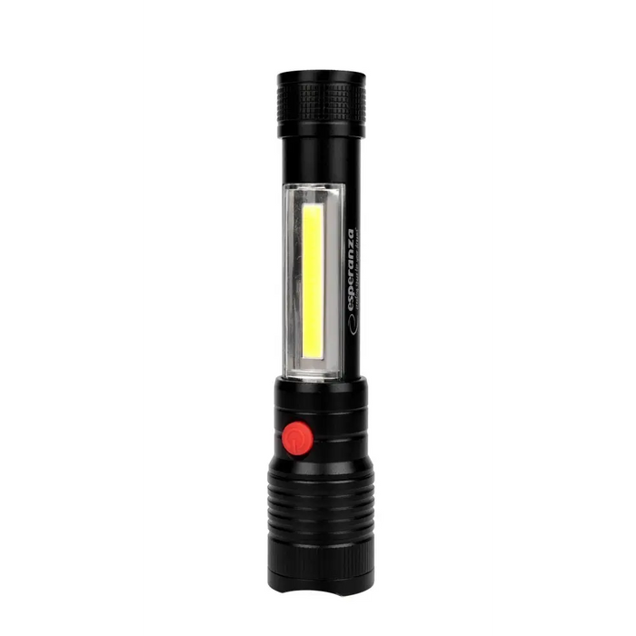Esperanza Apate Black Hand flashlight LED - FlashlightsOSW-LAT<<<LightingOSW<<<ActionPL