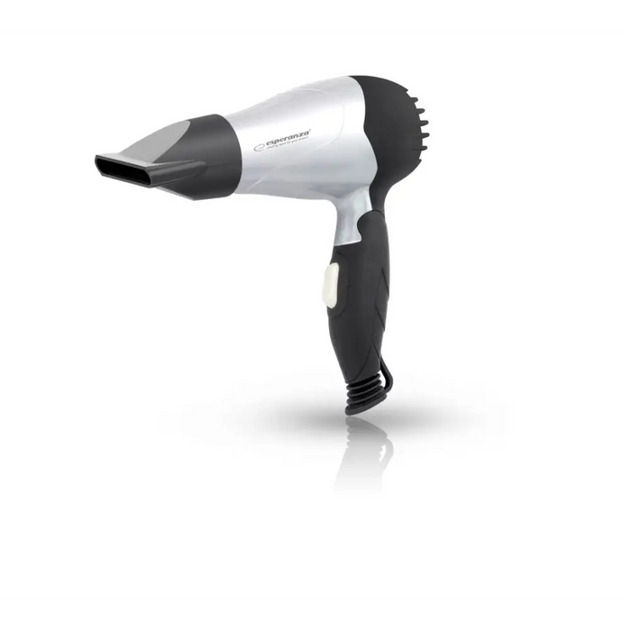Esperanza EBH002S Hair dryer Silver / Black 850 W - HairdryersAGD-SUS<<<Home Appliance - ProductsAGD<<<ActionPL